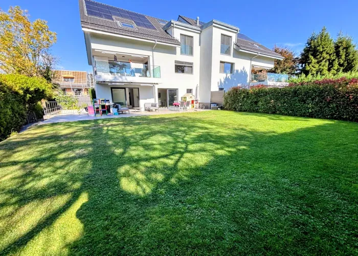 Bel appartement de 4.5 pièce en duplex, avec jardin